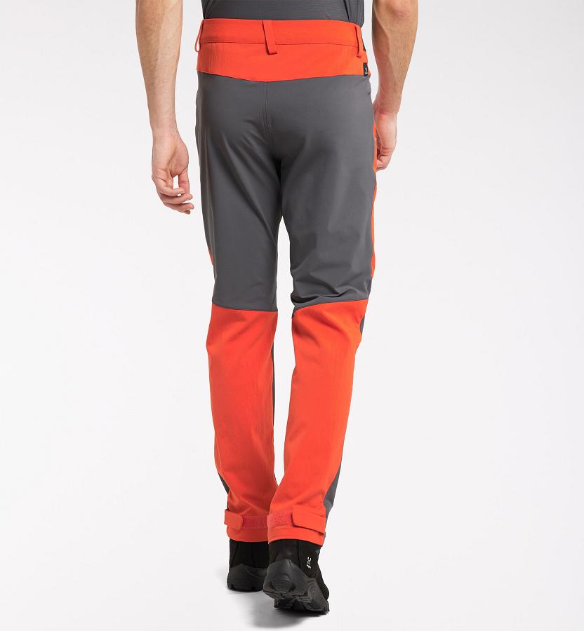 Haglöfs Mens Rugged Flex Hiking Pants Red/Black New Zealand 42659LGID